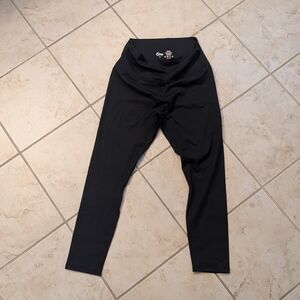ZYIA Black Light N Tight 7/8 Leggings Size 12
